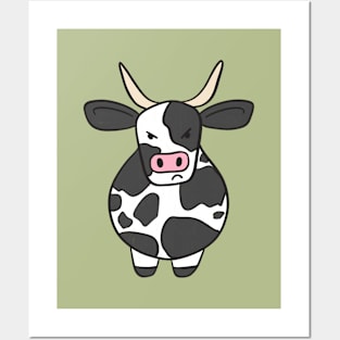 Angry Cow Posters and Art